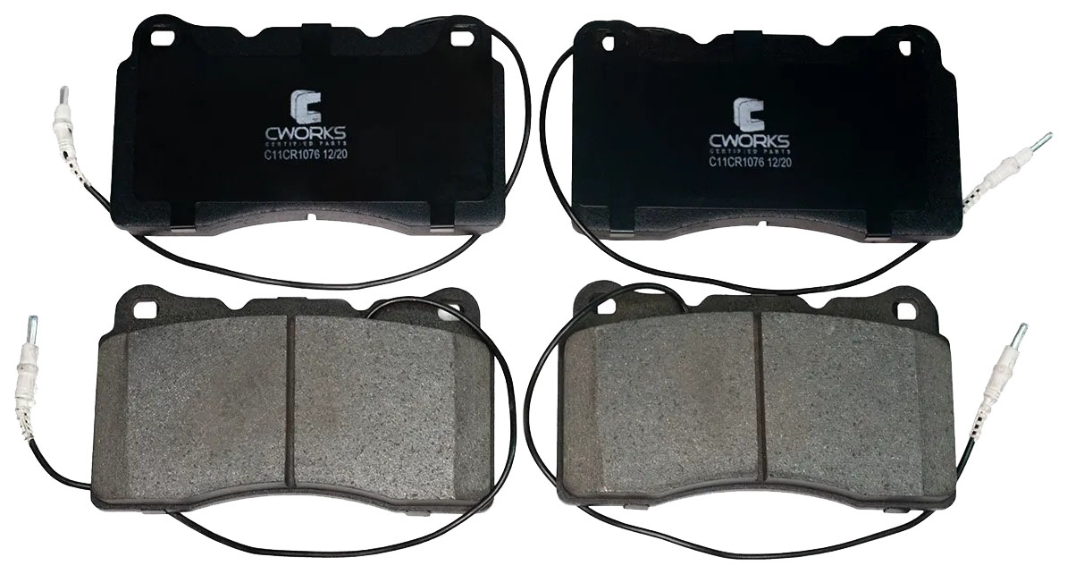 

Тормозные колодки CWORKS C11CR1076