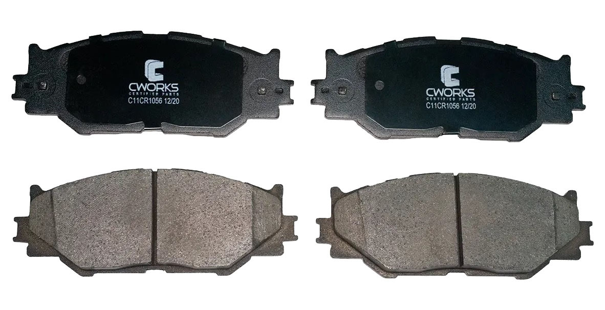 

Тормозные колодки CWORKS C11CR1056