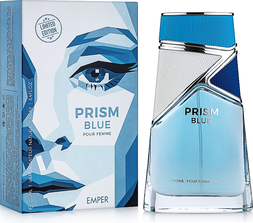 

Парфюмерная вода Emper Prism Blue для женщин 100 мл, Emper Prism Blue Парфюмерная вода 100 мл для женщин