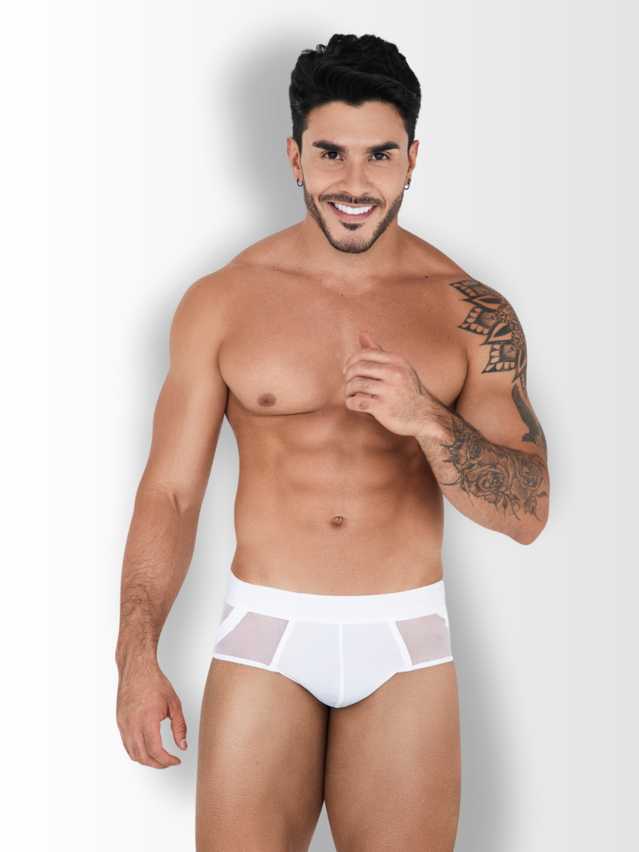 

Мужские трусы джоки CASPIAN JOCKSTRAP 151301, белые, р-р XL, Белый, 1513