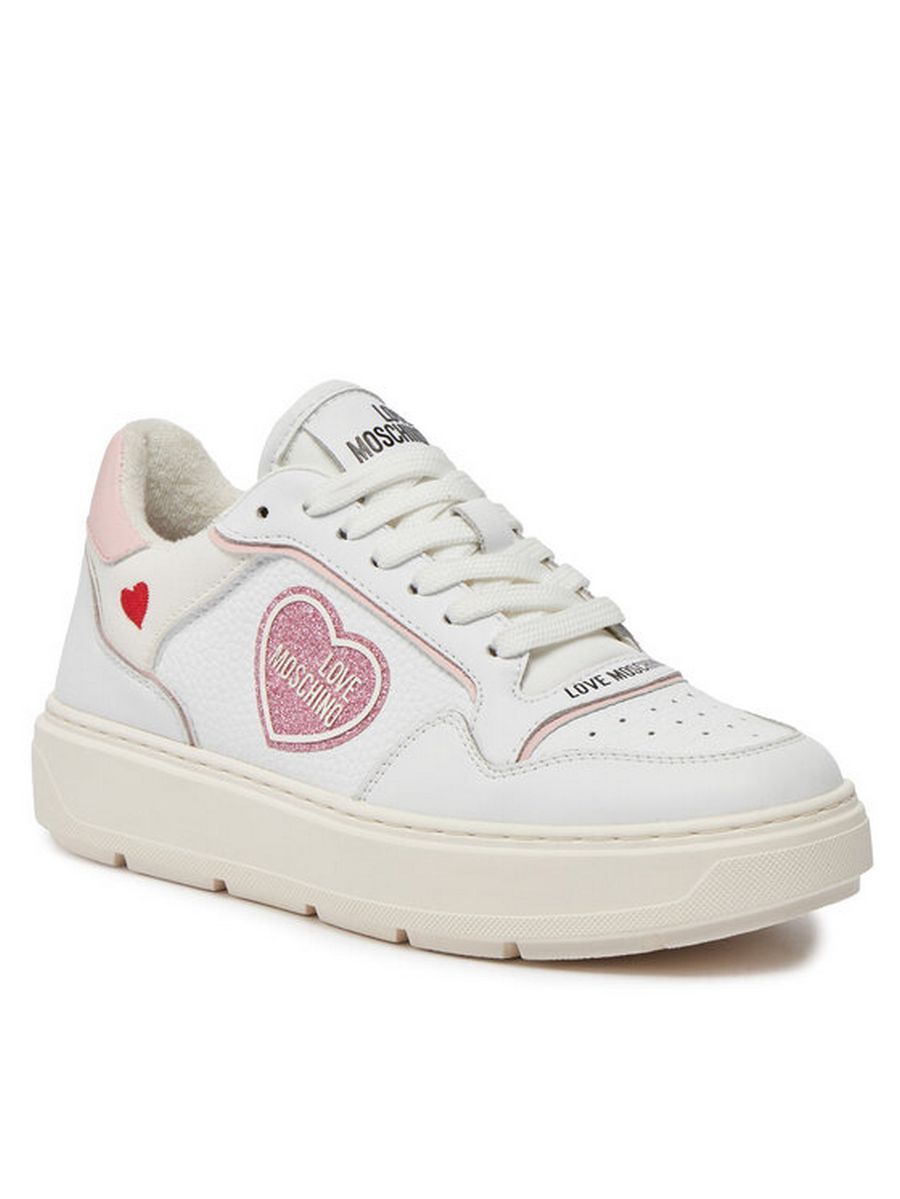 

Кеды женские Love Moschino JA15204G1IJC110C белые 41 EU, Белый, JA15204G1IJC110C
