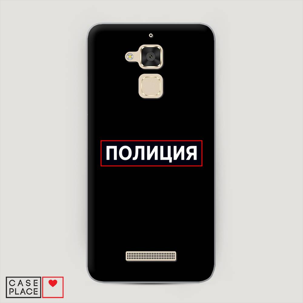 фото Чехол awog "police logo" для asus zenfone 3 max zc520tl