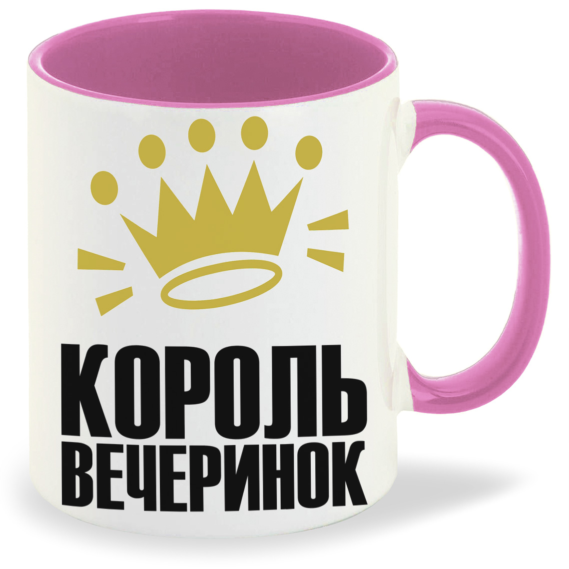 

Кружка CoolPodarok Король вечеринок, Король вечеринок