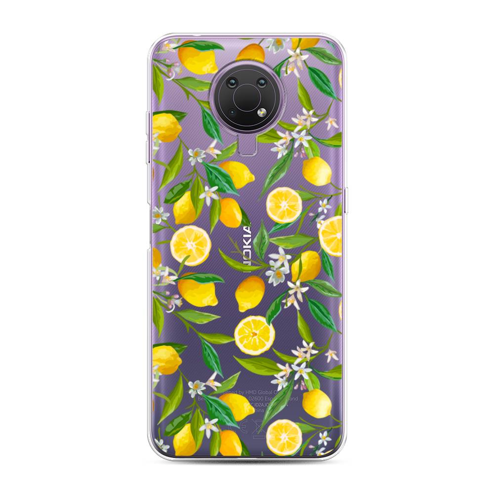 

Чехол Awog на Nokia G10 / Нокиа G10 "Сочные лимоны", Желтый;белый;зеленый, 124050-10