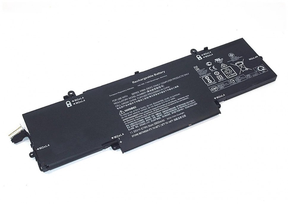 

Аккумулятор Vbparts (схожий с BE06XL) для HP EliteBook Folio 1040 11,55V 67Wh 065184