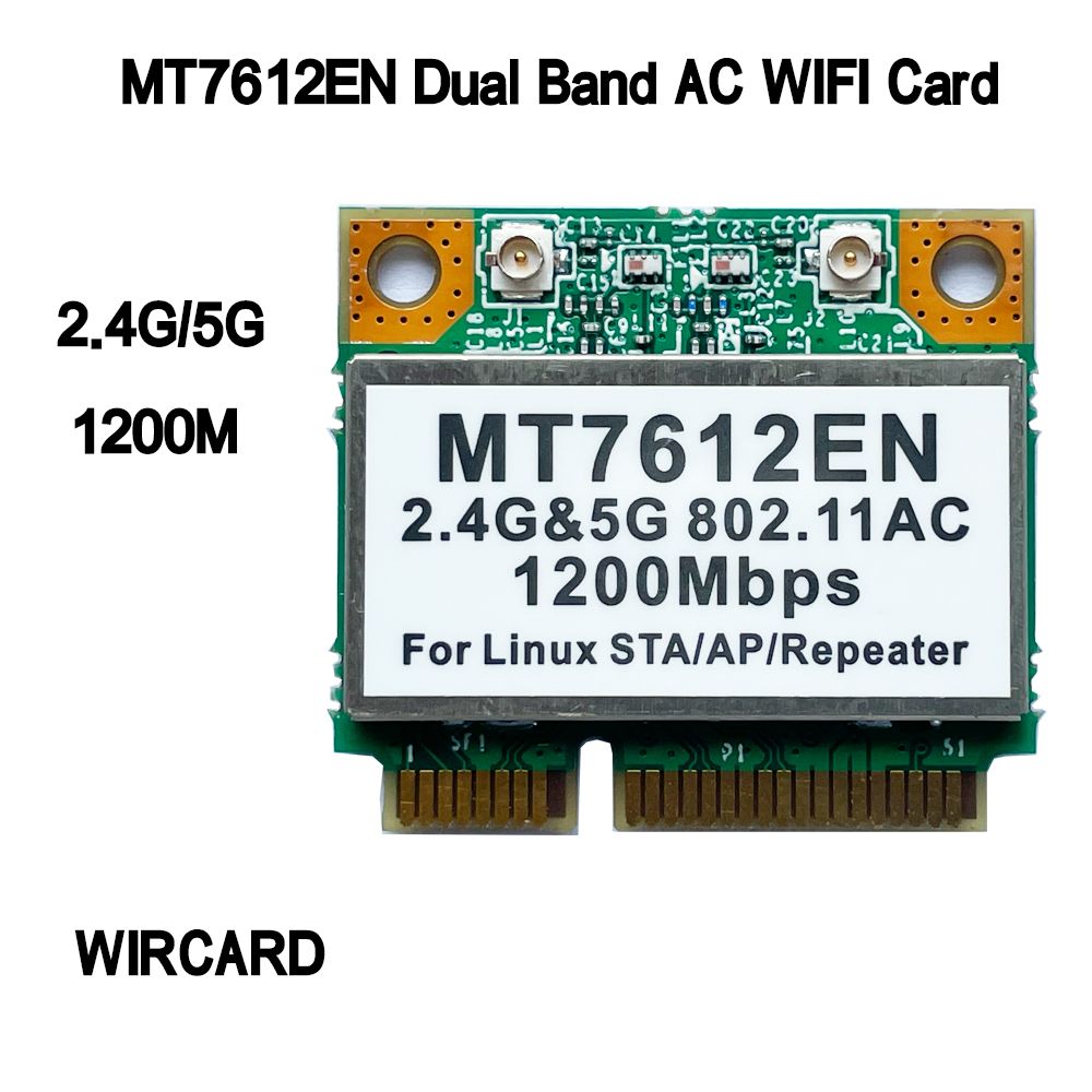 

Приемник Wi-Fi NoBrand для ноутбука; для компьютера Mini PCI-e 802.11ac, Зеленый;белый