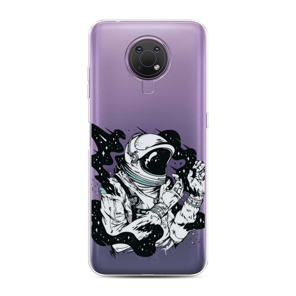 Чехол Awog на Nokia G10 / Нокиа G10 Космонавт арт