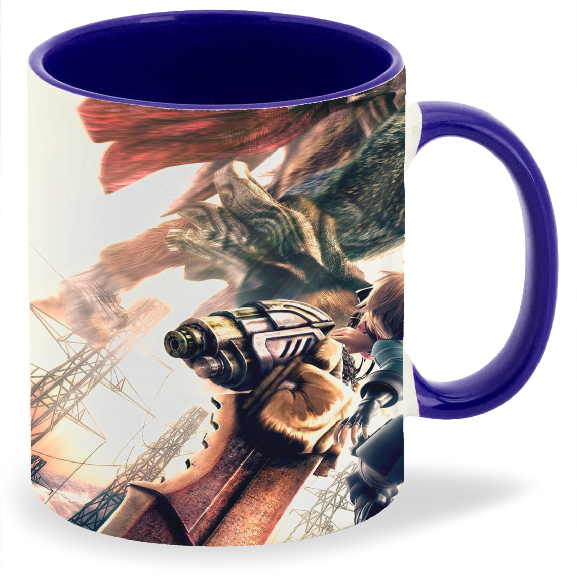 

Кружка CoolPodarok god eater Монстр в прыжке, god eater Монстр в прыжке