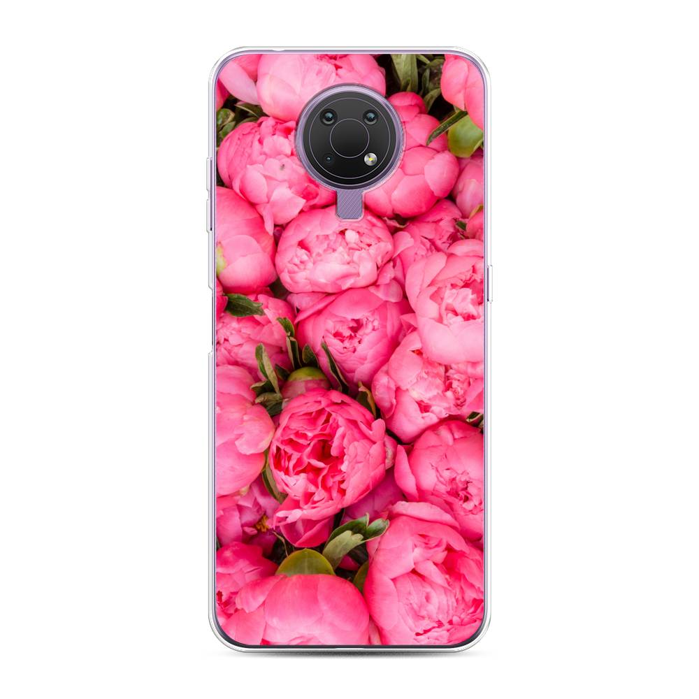 

Чехол Awog "Прекрасные пионы" для Nokia G10, 124050-8