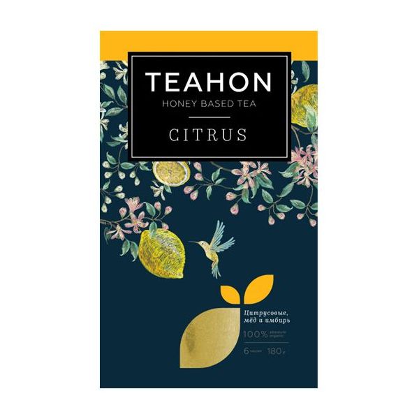 

Глинтвейн Teahon Имбирно цитрусовый 170 г