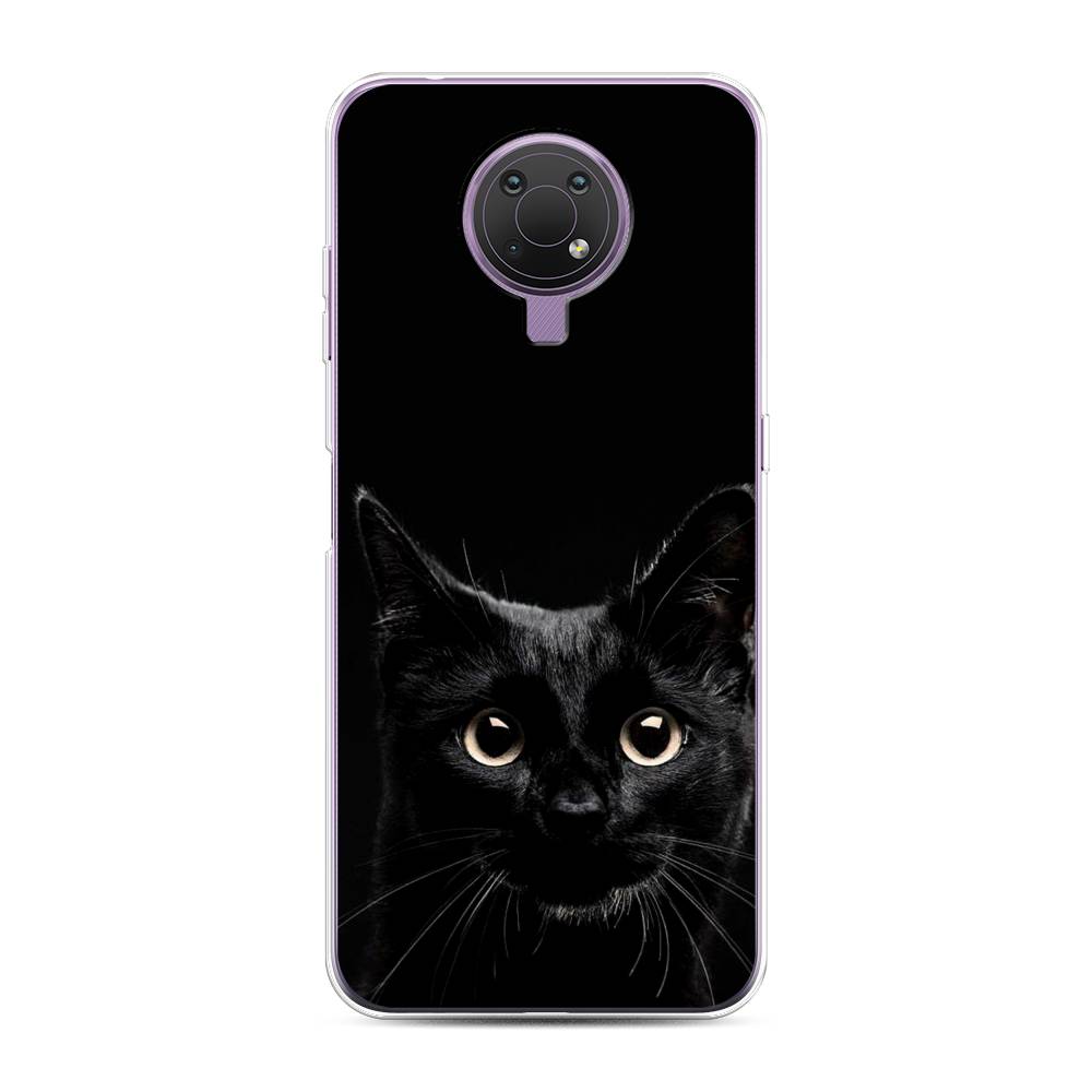 

Чехол Awog на Nokia G10 / Нокиа G10 "Добрый кот", Черный, 124050-1