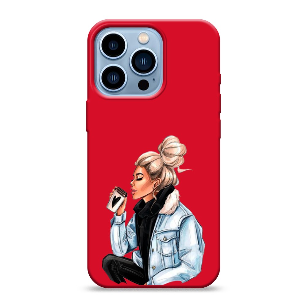 

Чехол Awog на Apple iPhone 13 Pro / Айфон 13 Pro "Cute girl", Разноцветный, 14353-1