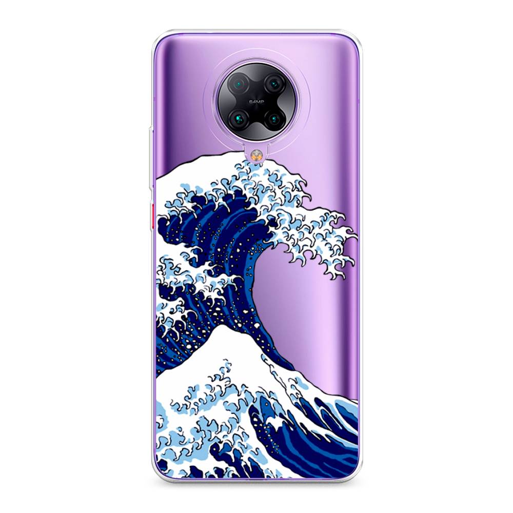 

Чехол Awog на Poco F2 Pro/Redmi K30 Pro "Волна в Канагаве", Разноцветный, 37050-4
