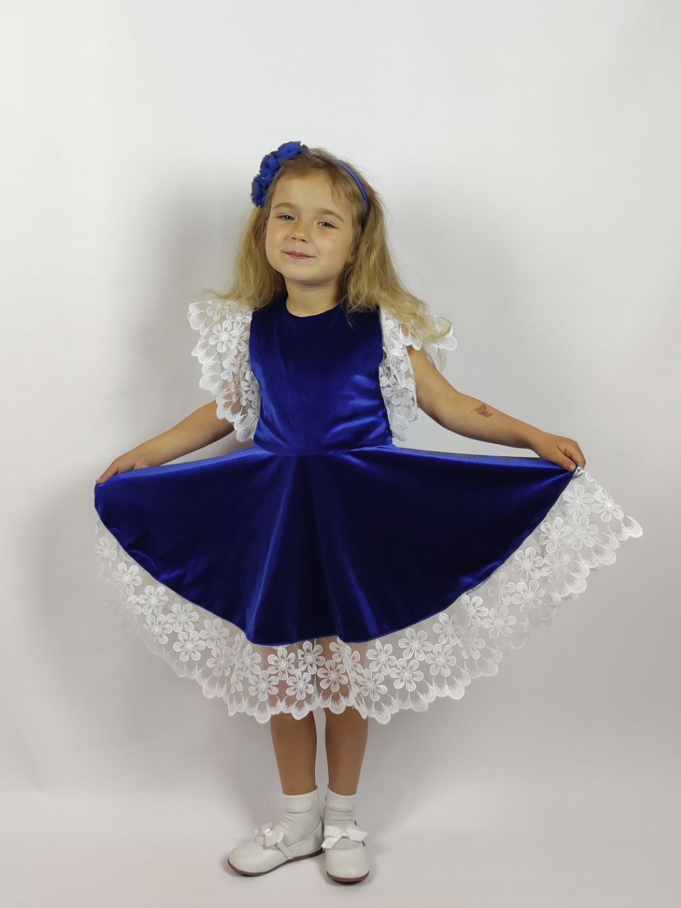 

Платье детское hobo-hobo Babydress, синий, 116, Babydress