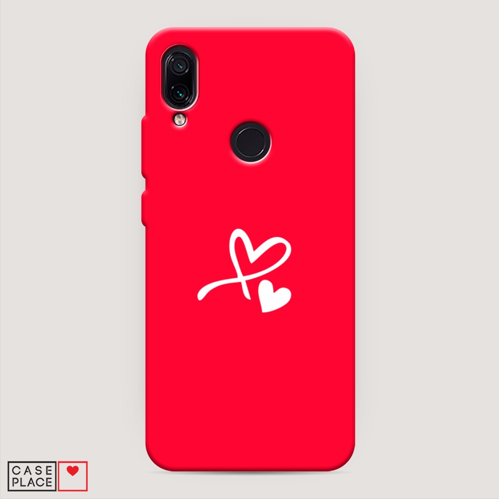 

Чехол Awog на Xiaomi Redmi 7 "Сердечко минимализм", Разноцветный, 35053-1