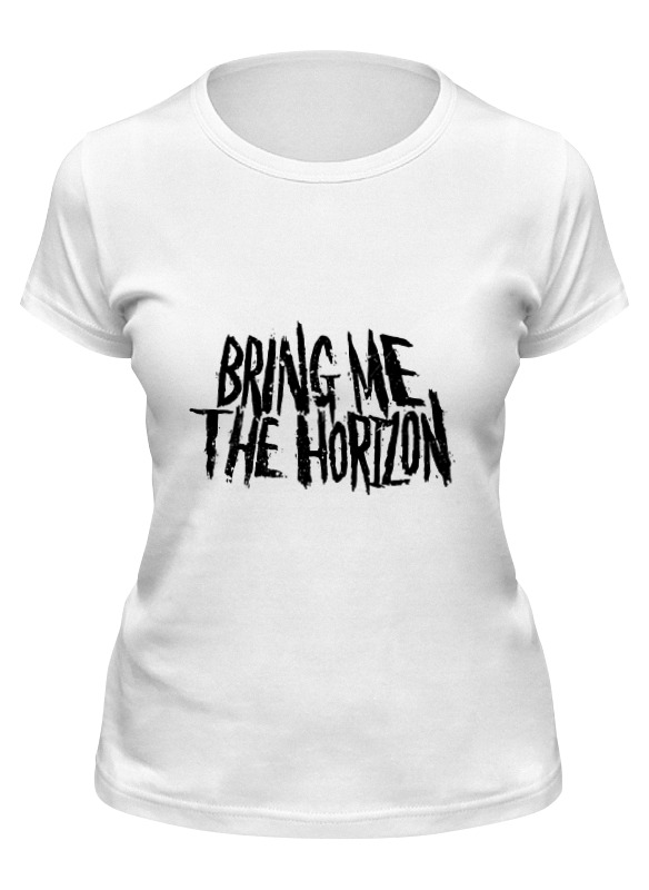 

Футболка женская Printio Bring me the horizon белая L, Белый, Bring me the horizon