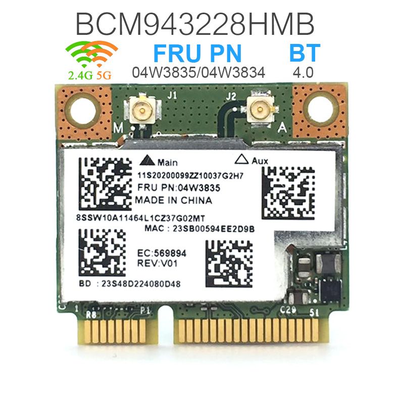 

Приемник Wi-Fi NoBrand Mini PCI-e 802.11n; 802.11a; 802.11g, Зеленый;белый