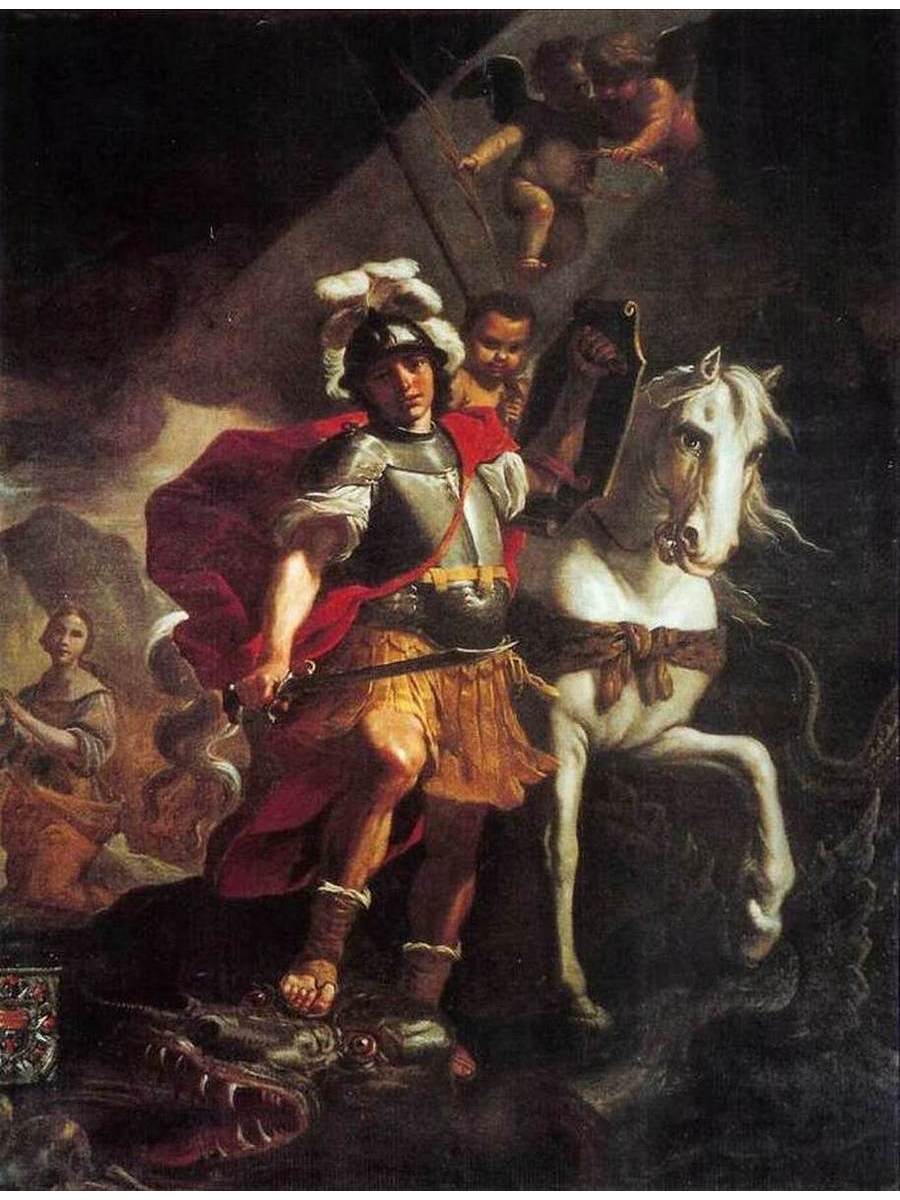 

Постер DRABS A3 Маттиа Прети St. George Victorious over the Dragon