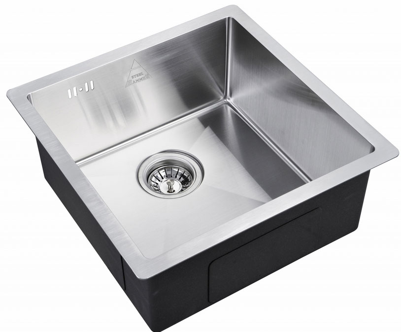 

Мойка для кухни ZorG Steel Hummer SH 4444, Серебристый, SH 4444