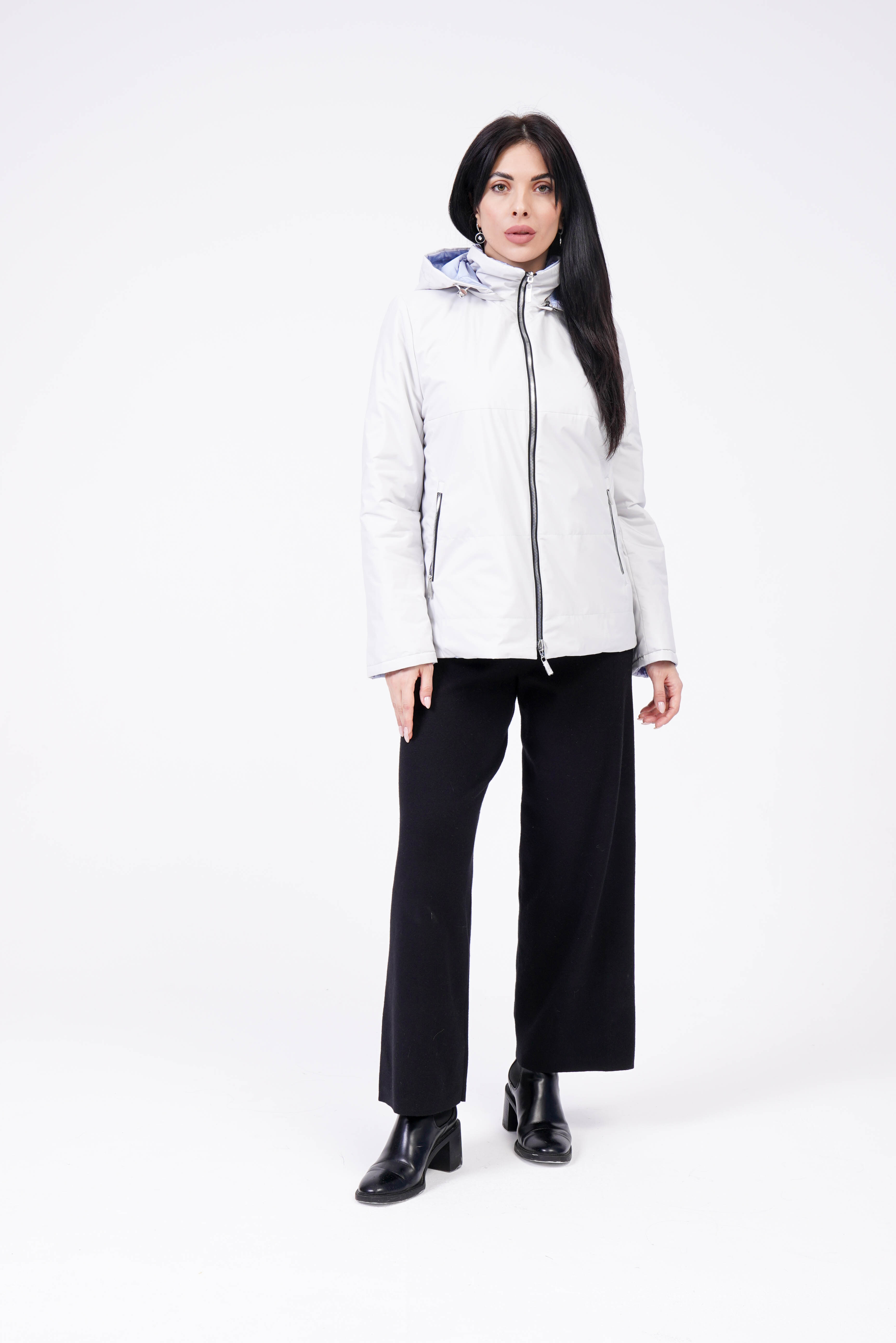 

Куртка женская Maritta 27-3011-10 белая 52 EU, Белый, 27-3011-10