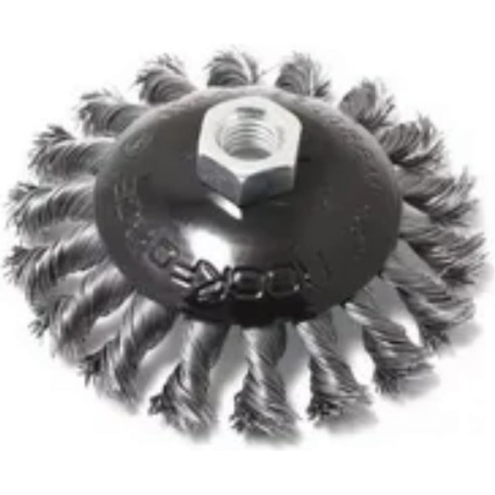 

Стальная витая дисковая кордщетка для ушм Rockforce RF-BWF104