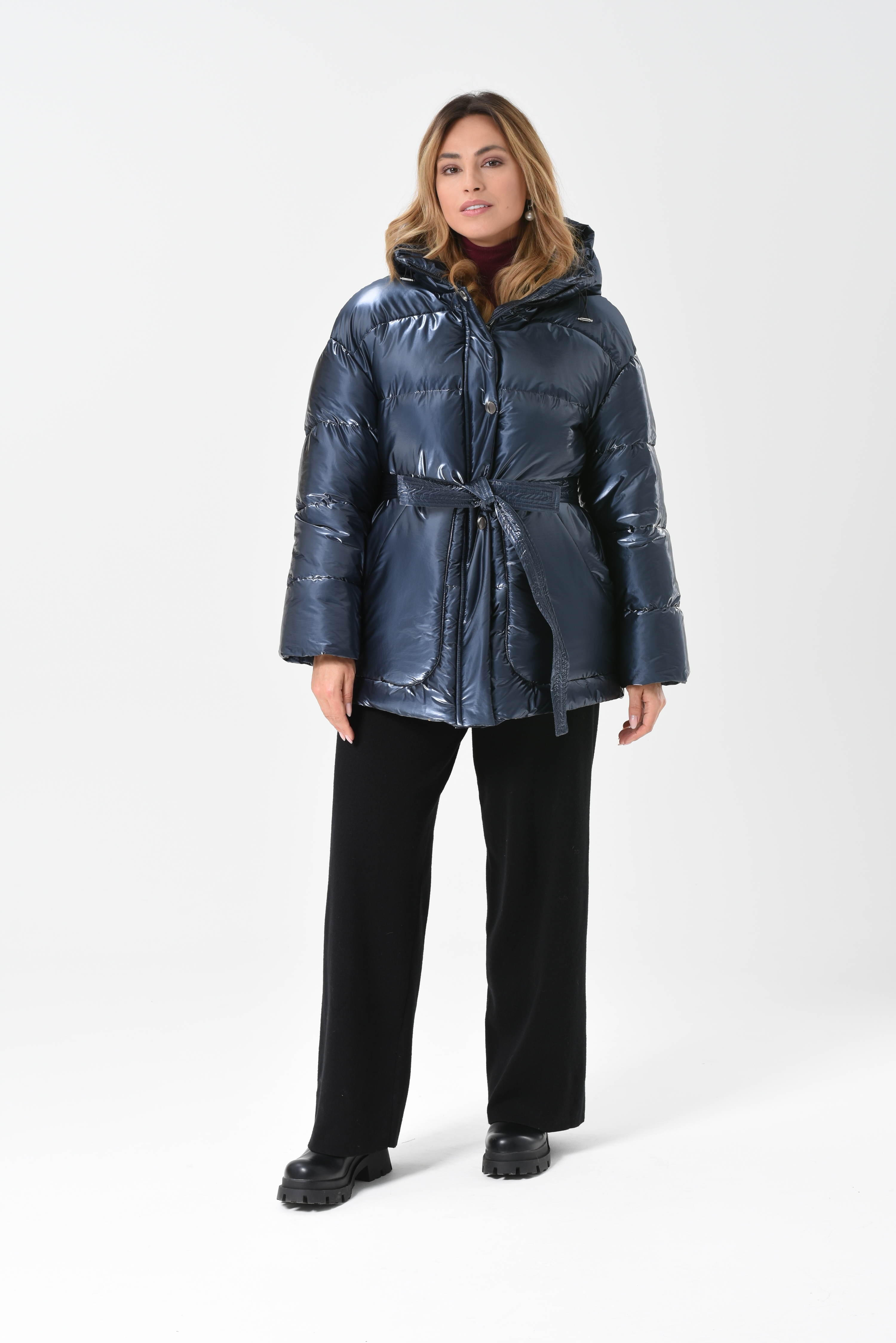 

Куртка женская Maritta 26-3012-15 голубая 44 EU, Голубой, 26-3012-15