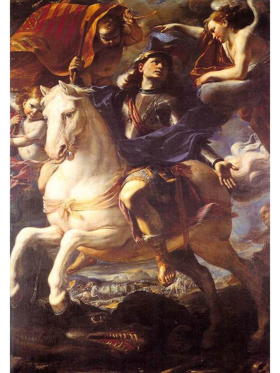 

Постер DRABS A3 Маттиа Прети St. George on Horseback