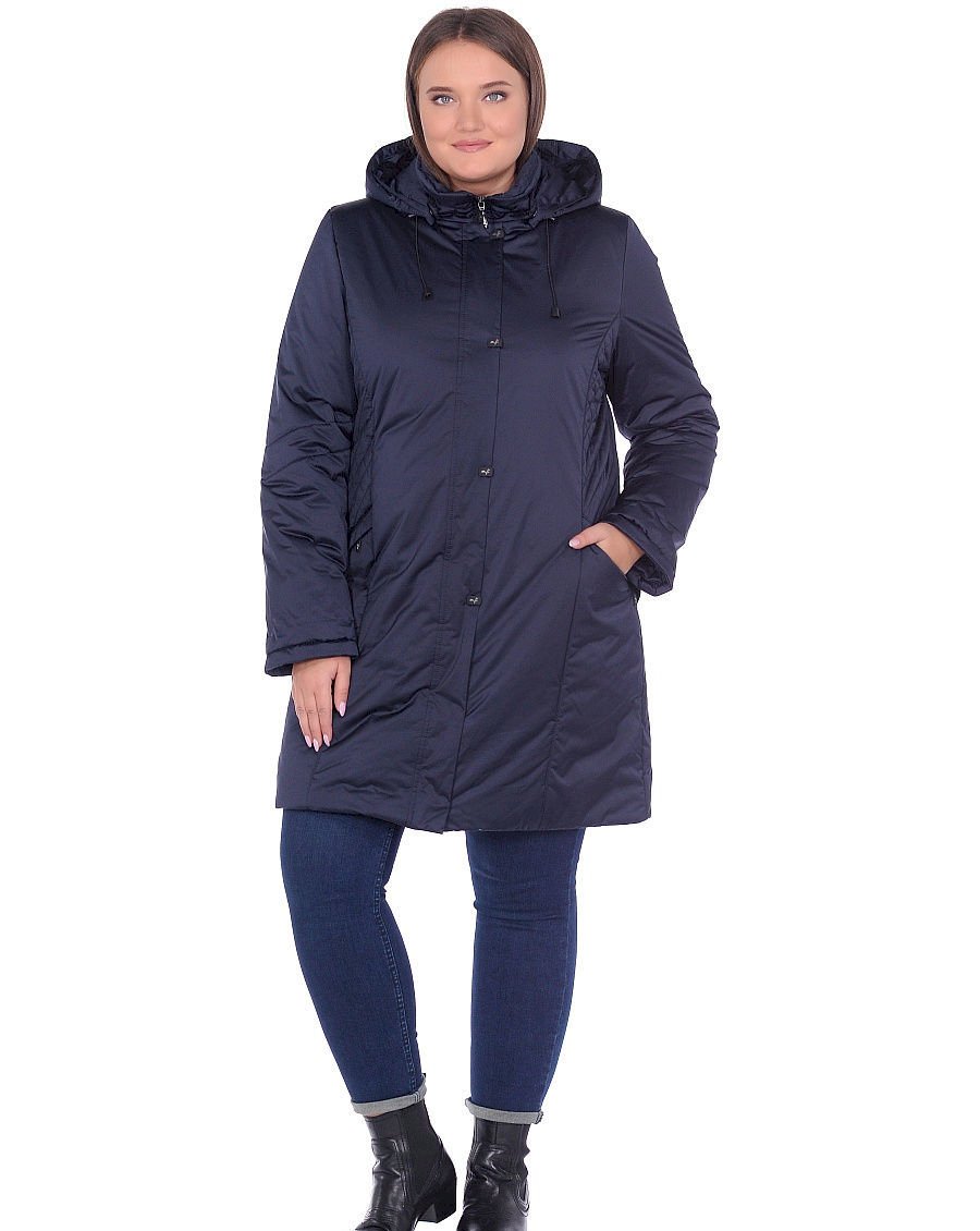 

Куртка женская Maritta 20-4114-50 синяя 48 EU, Синий, 20-4114-50