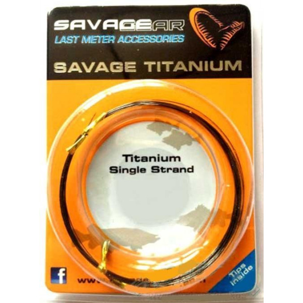 

Поводковый Savage материал Titanium 0.50мм 3м, Черный, Titanium