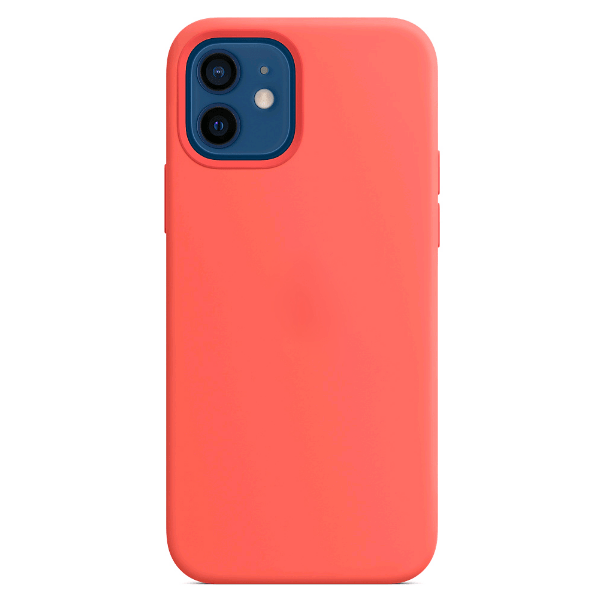 фото Чехол iphone 12 mini silicon case pink citrus (c logo) nobrand