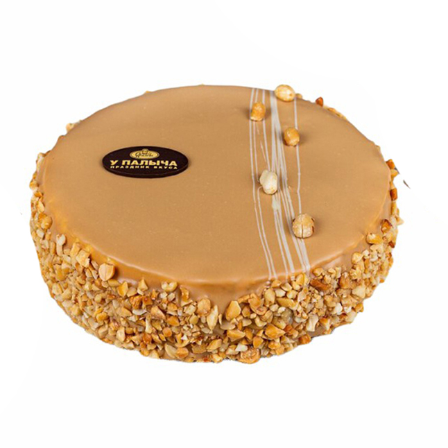 Торт У Палыча С арахисом и карамельной нугой 900 г