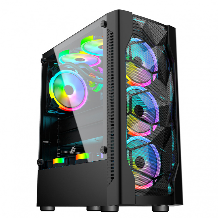 Настольный компьютер TopComp 121970775 черный (AK 121970775)