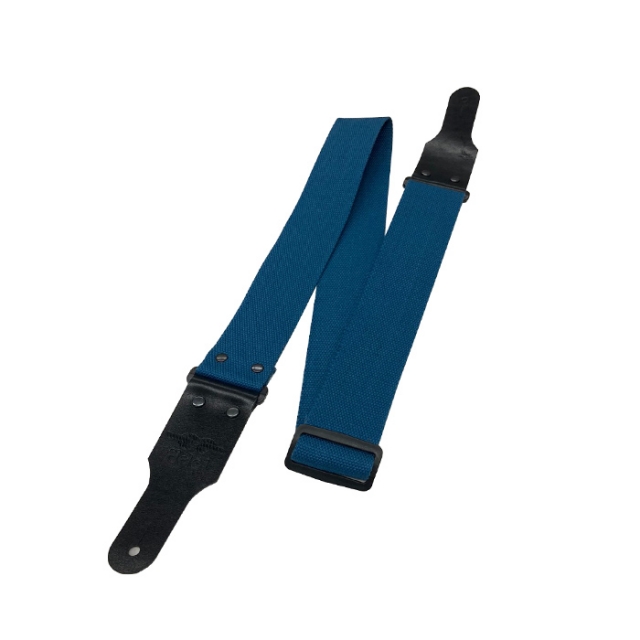 

FL00211C Cotton Ремень для гитары, хлопок, бирюзово-голубой, Fidel, Синий;черный, FL00211C