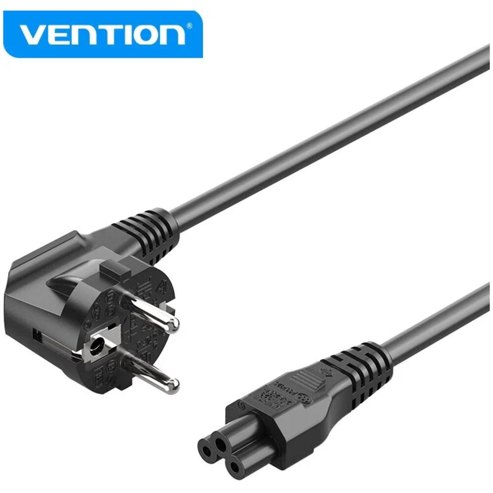 Кабель Vention CEE 77 - 3 pin вилка-розетка м ZCKBAC 870₽