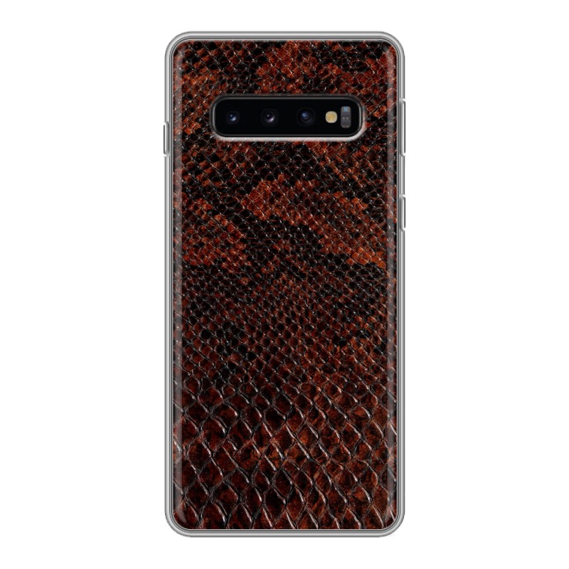

Чехол для Samsung Galaxy S10 (SM-G973) с рисунком и защитой камеры, 64373