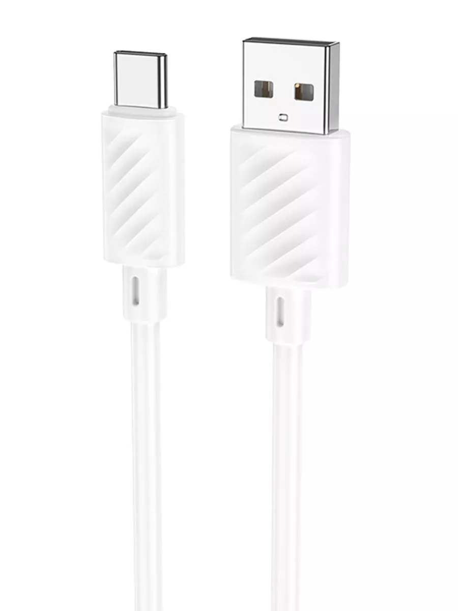 

Кабель зарядки Type-C для телефона Nokia 2 V Tella / 3.1 A / 3.1 C / 3.4, 1.0м, белый