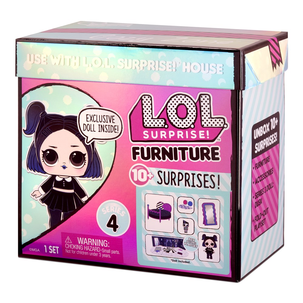 

Куклы L.O.L. Surprise Furniture with Doll- Cozy Zone & Dusk