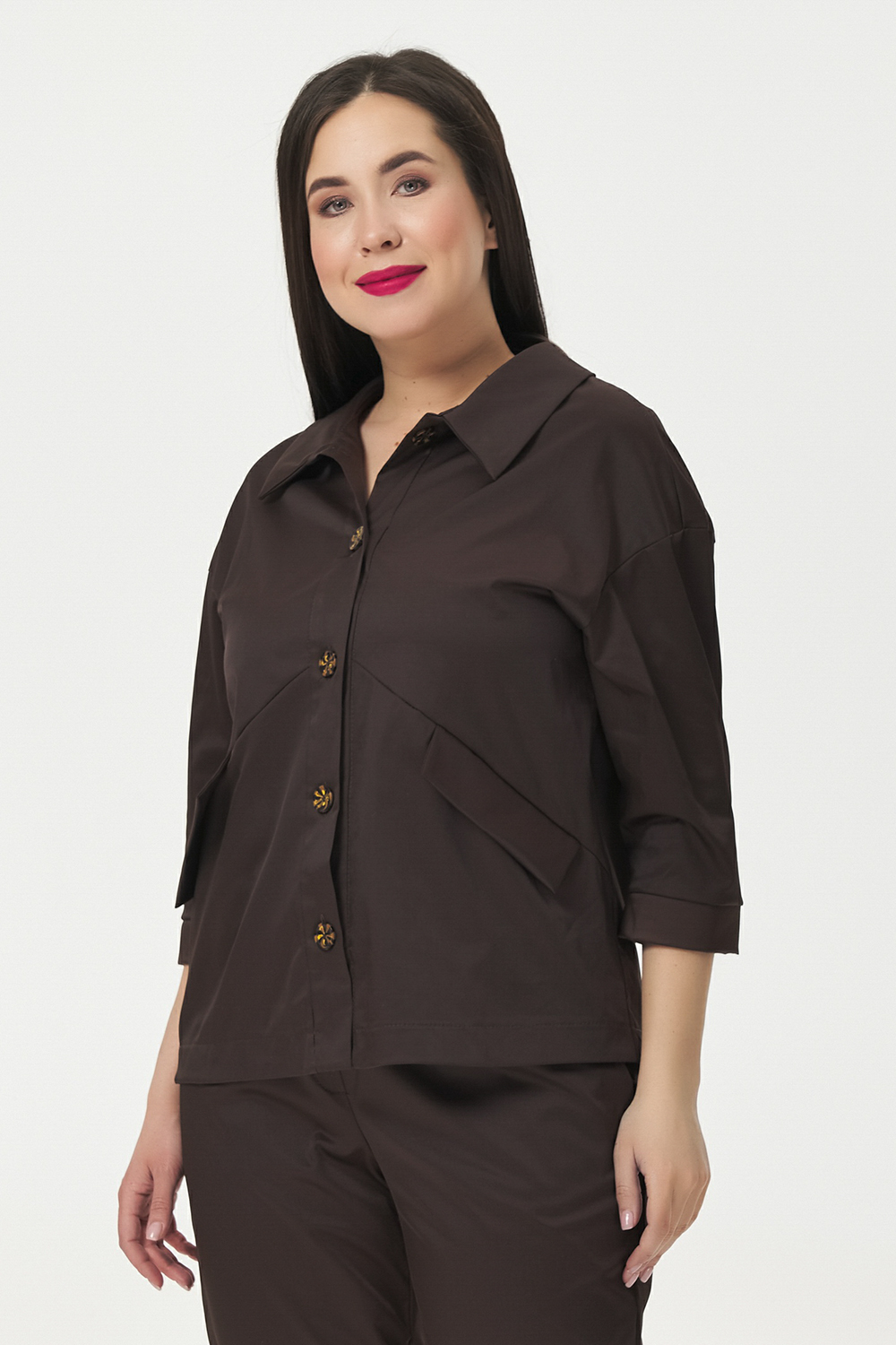 

Жакет женский OLSI 2102002 коричневый 60 RU, 2102002