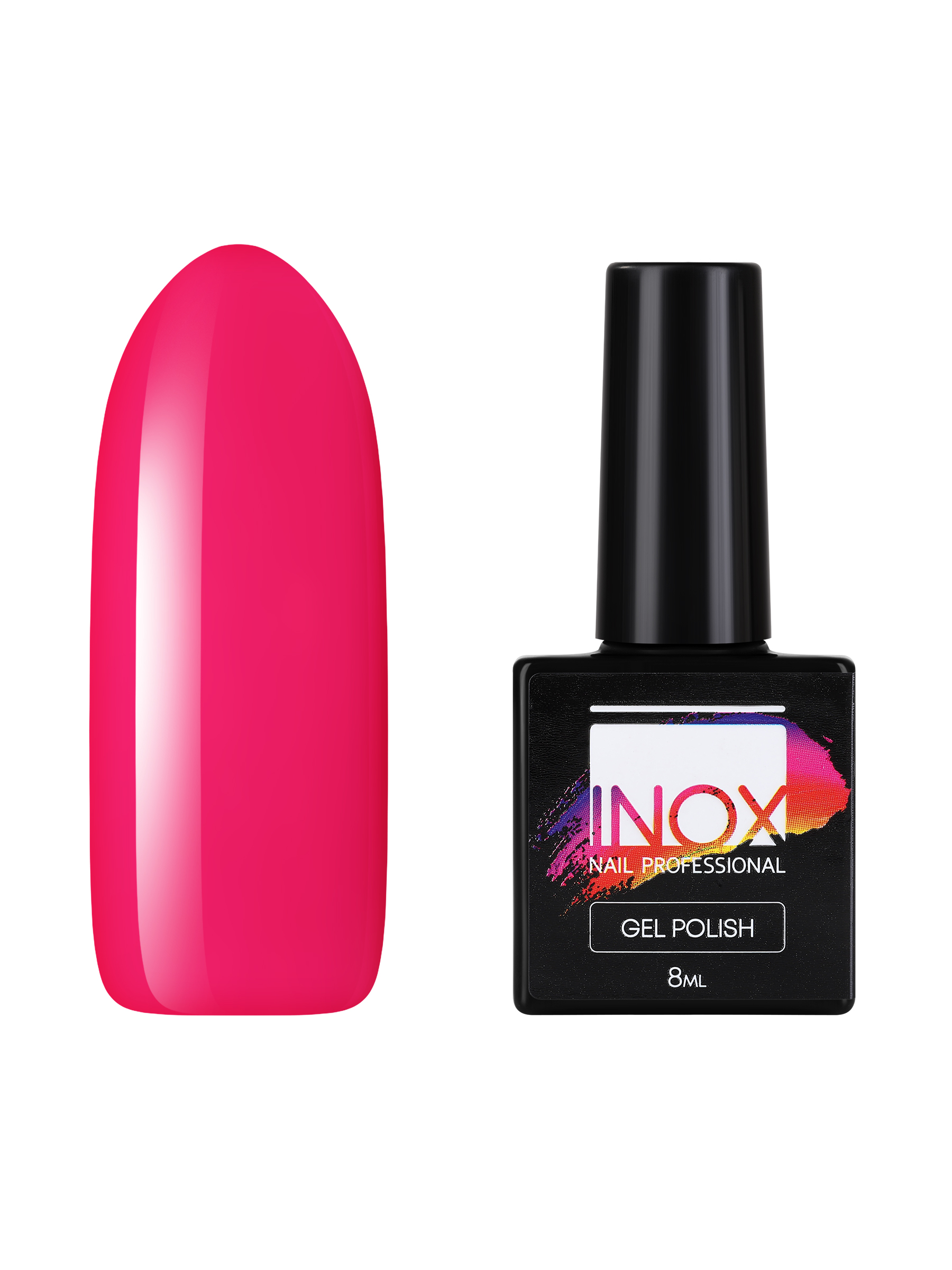 

Гель-лак INOX nail professional №052 Озорной баклажан