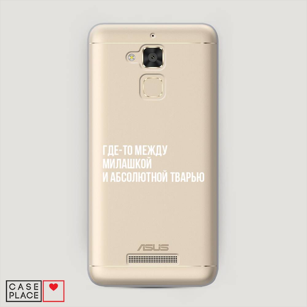 фото Чехол awog "почти милашка" для asus zenfone 3 max zc520tl