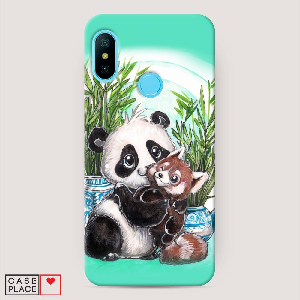 

Пластиковый чехол "Друзья зверята" на Xiaomi Redmi 6 Pro, 34020-1