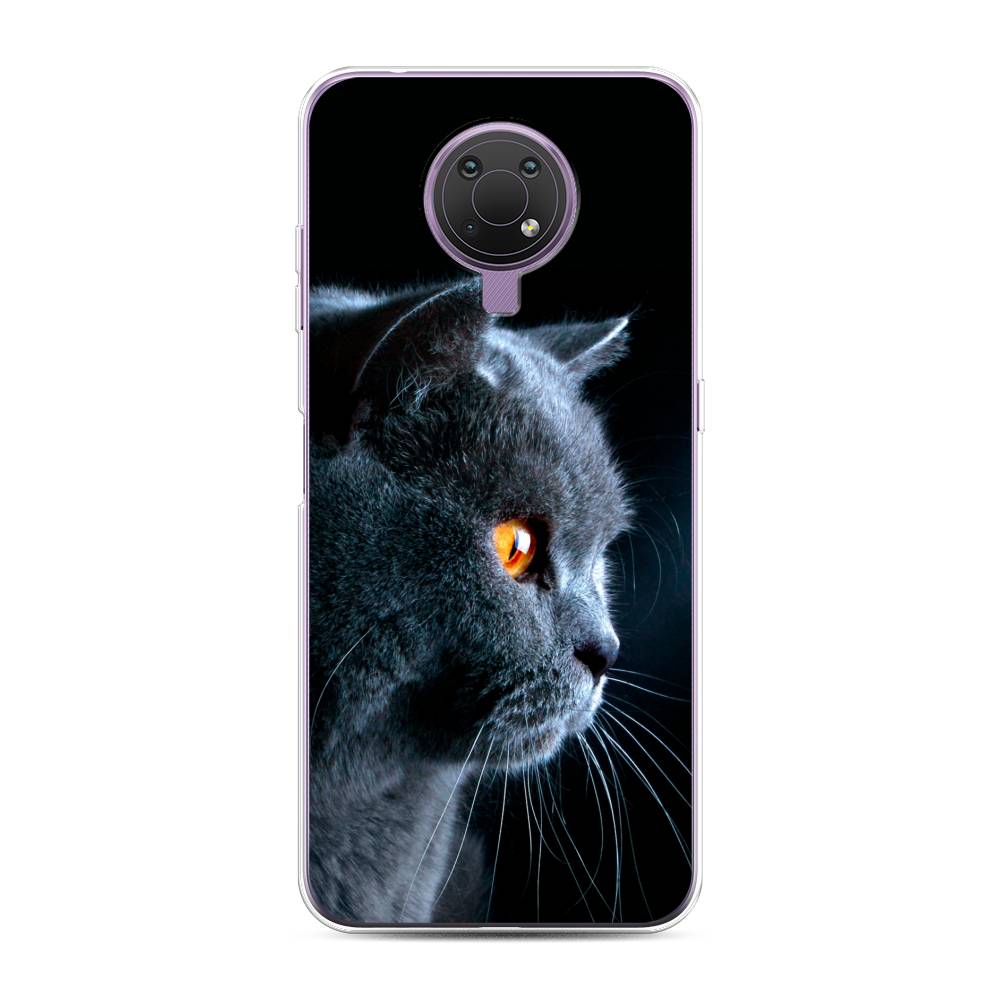 

Чехол Awog на Nokia G10 / Нокиа G10 "Благородный кот британец", Черный;серый;оранжевый, 124050-2