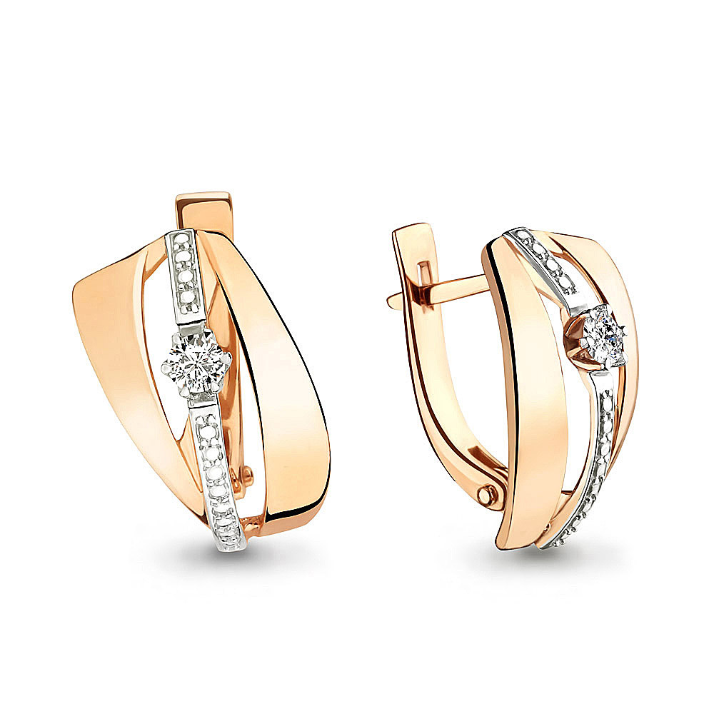 

Серьги из красного золота с бриллиантом Aquamarine Aquamarine 942075к_585_кз, 942075к_585_кз