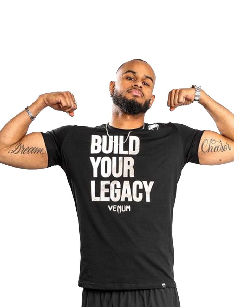 

Футболка мужская Venum Build Your Legacy Black черная M, Build Your Legacy Black