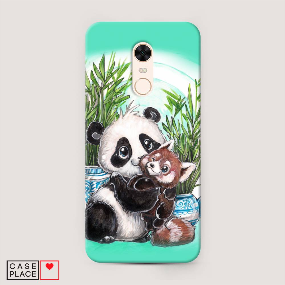 

Пластиковый чехол "Друзья зверята" на Xiaomi Redmi 5 Plus, 33120-1
