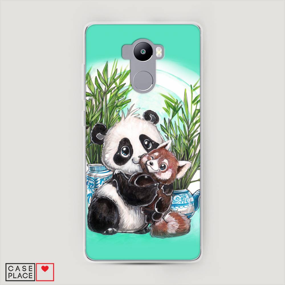 

Пластиковый чехол "Друзья зверята" на Xiaomi Redmi 4