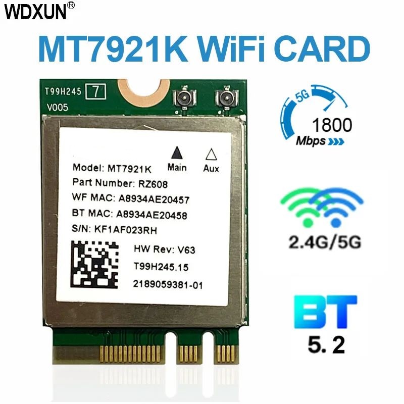 

Приемник Wi-Fi NoBrand M.2 802.11ax, Зеленый;белый