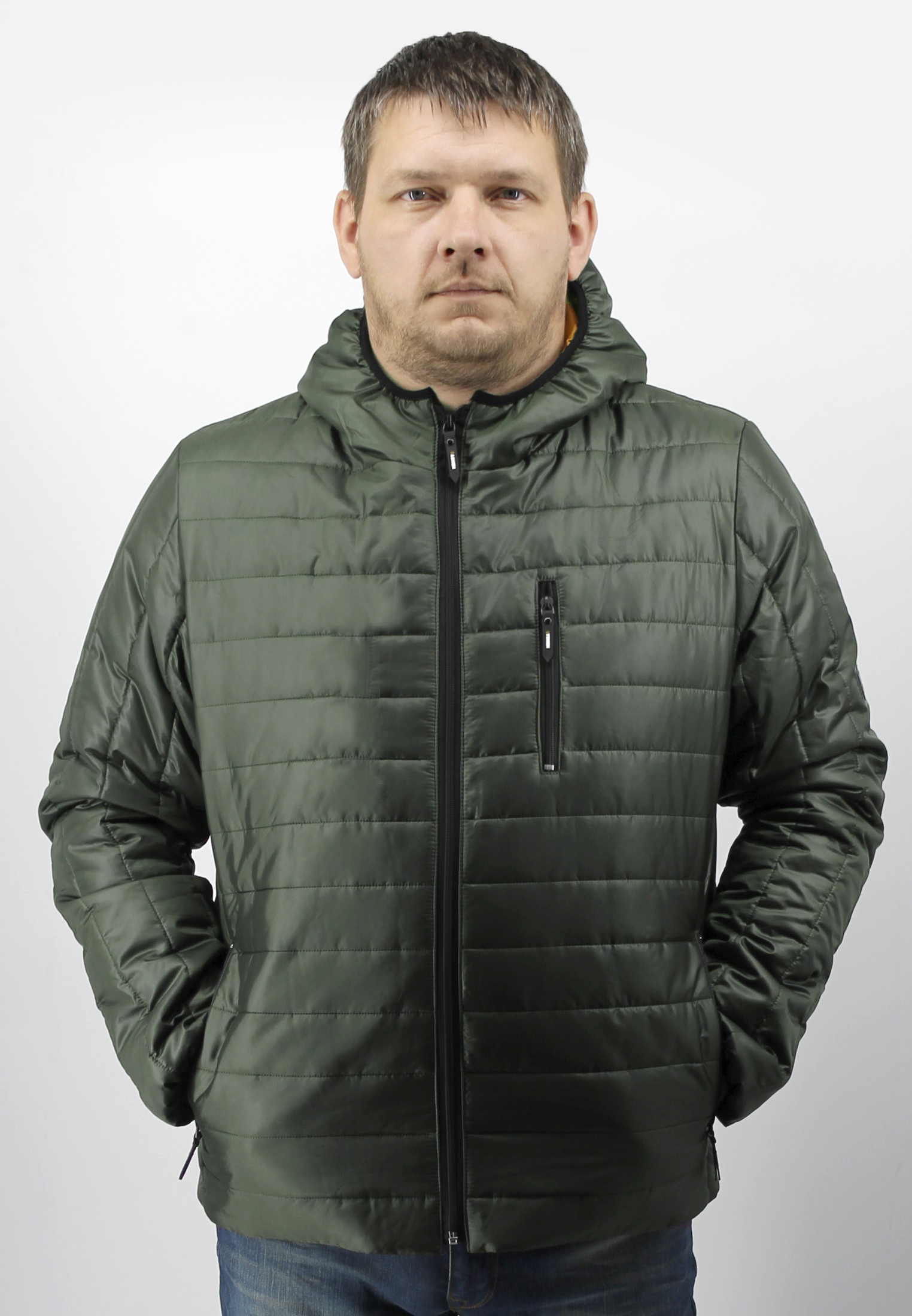 фото Куртка мужская wiko алан2 зеленая 72 ru