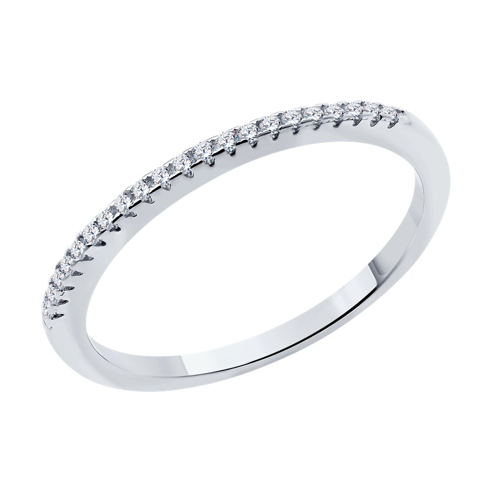 

Кольцо из серебра р. 18 SOKOLOV 94014024-91, фианит, 94014024-91