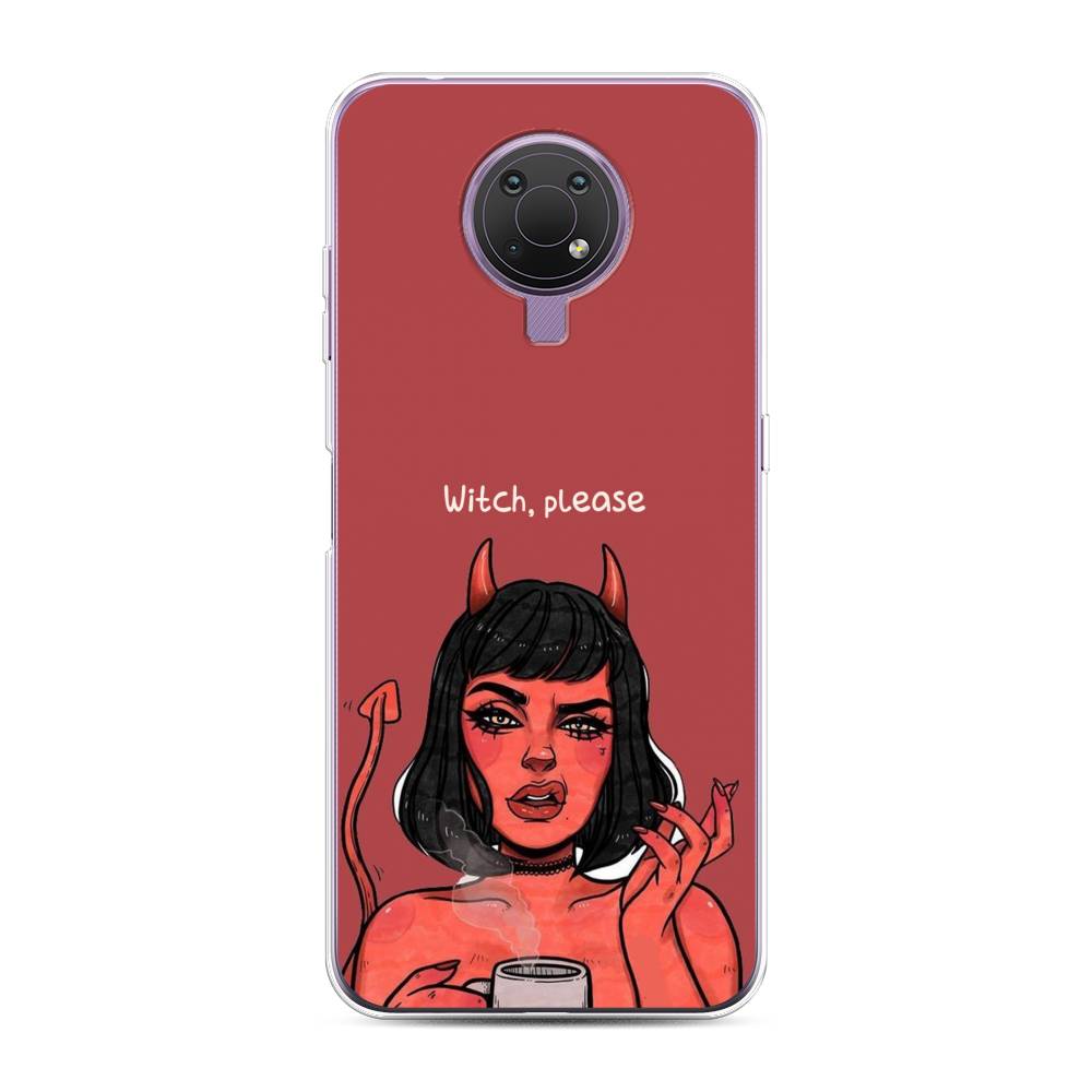

Чехол Awog на Nokia G10 / Нокиа G10 "Evil Girl", Красный;черный, 124050-6